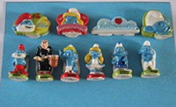 Tintin - Coffret Collector de 11 fèves en porcelaine - 2011